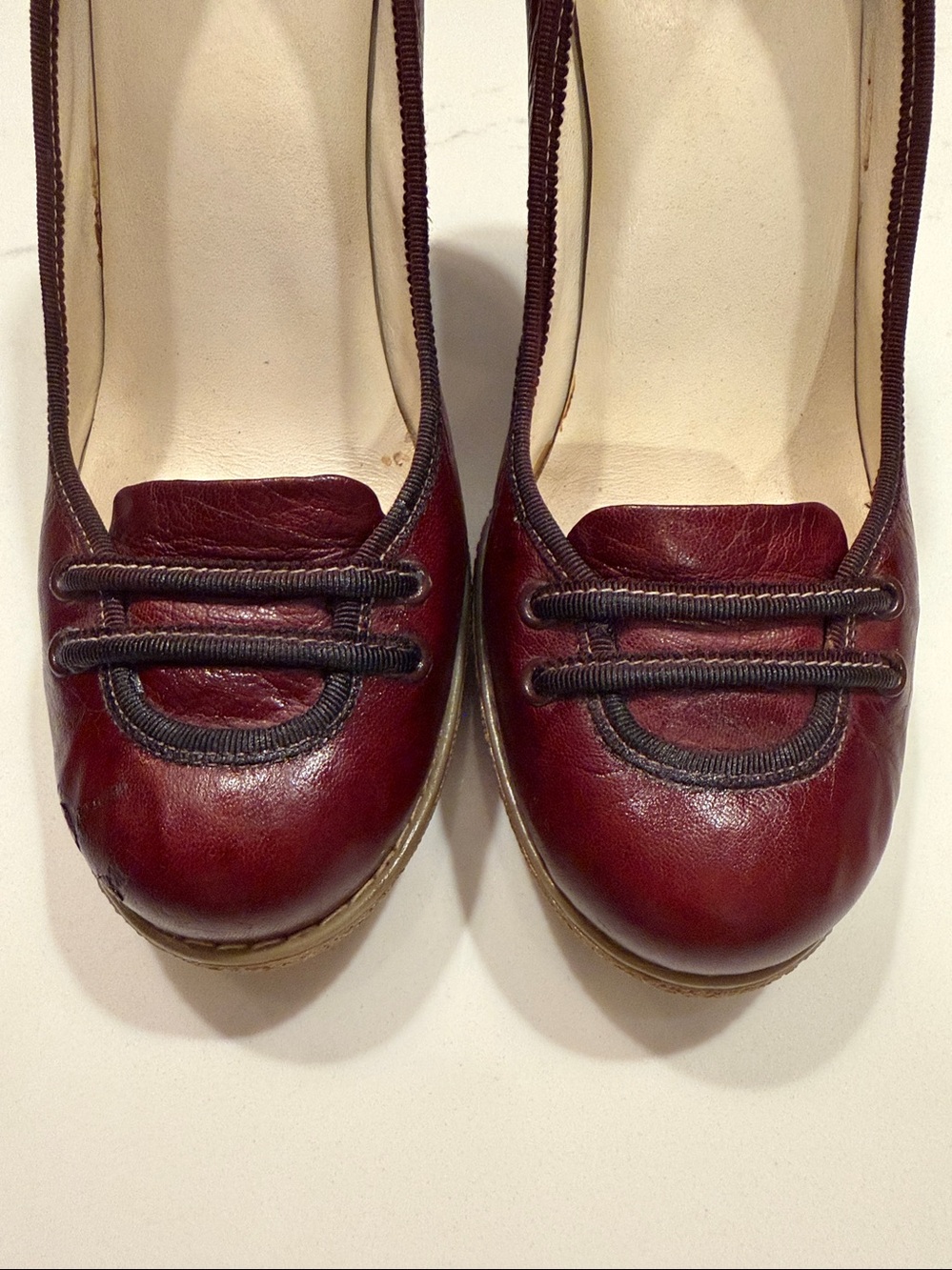 Lacoste Missie leather pumps - Picture 4 of 9